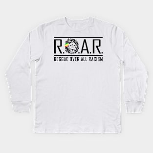 Reggae Over All Racism Kids Long Sleeve T-Shirt